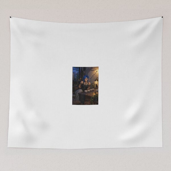 Item preview, Cipher Thorne in eerie blue light designed and sold by CathryneDelamort.