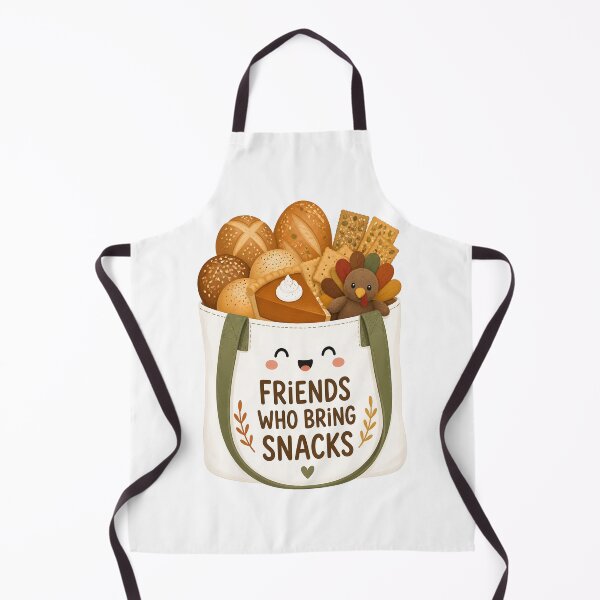 Item preview, Friends Who Bring Snacks Friendsgiving Potluck Squad designed and sold by OliviaHayesArt.