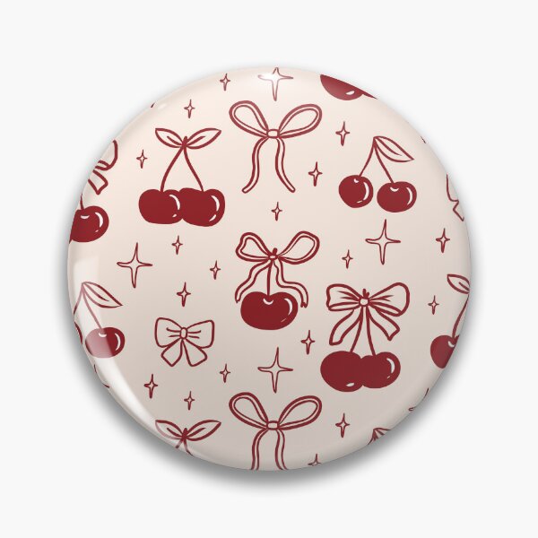 Item preview, Cherry Bows & Sparkles Pattern designed and sold by AllProCraft.