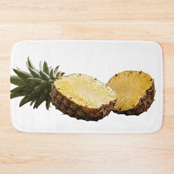 Item preview, Fresh Sliced Pineapple Halves - Tropical Fruit Photography designed and sold by PetalsPaws.