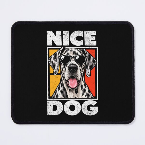 Item preview, NICE DOG - GREAT DANE | Pets and Dogs lovers for Men and Women t-shirt designed and sold by panchiTWO.