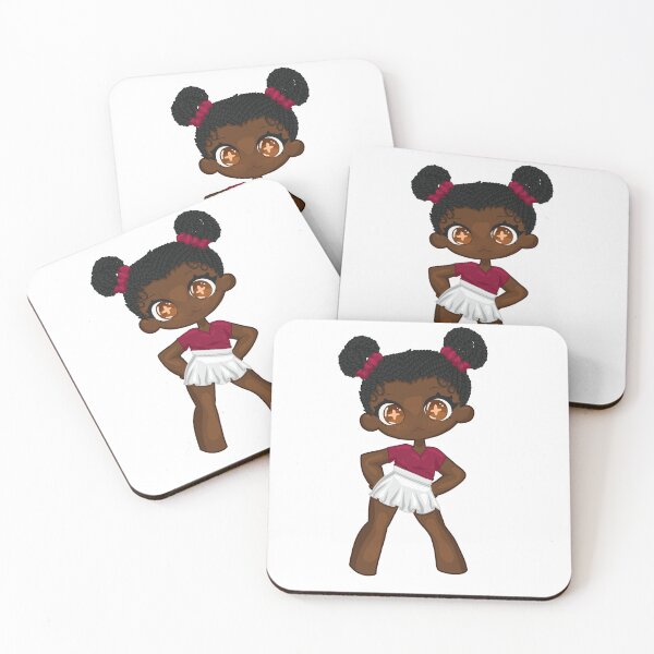 Item preview, Cute Chibi Girl, Black hair, Black Girl, Cute designed and sold by BambinoBunnyyy.