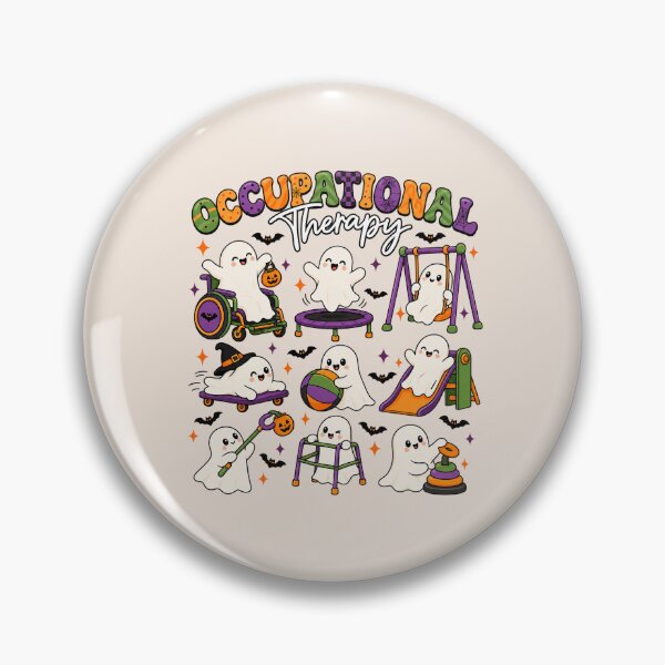 Item preview, Occupational Therapy Halloween, Ghost OT, Spooky Pediatric Occupational Therapy, Halloween OT Teacher Gift designed and sold by Quiajia.