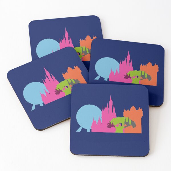 Item preview, Magical Fairy Castle Colorful Skyline designed and sold by kathleenmiles.