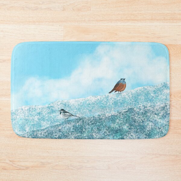 Item preview, Two cute birds in wild nature designed and sold by greenPQBstudio.