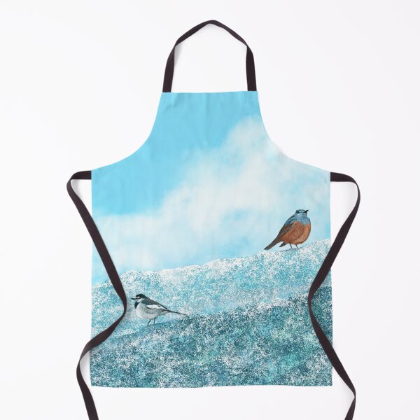 Item preview, Two cute birds in wild nature designed and sold by greenPQBstudio.