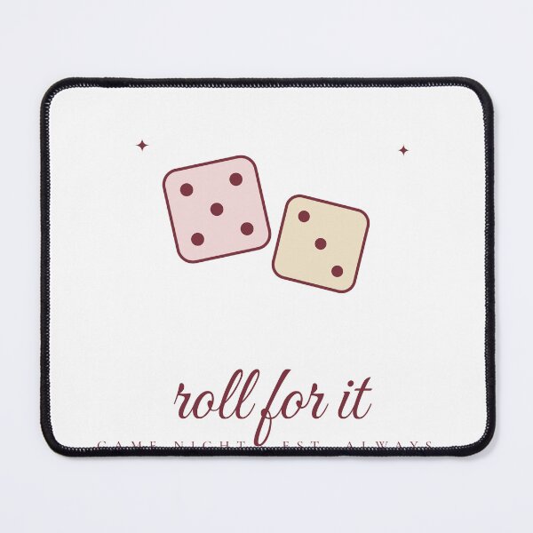 Item preview, Roll for It Dice Game Night | Aesthetic Design designed and sold by Playful Paper Club.