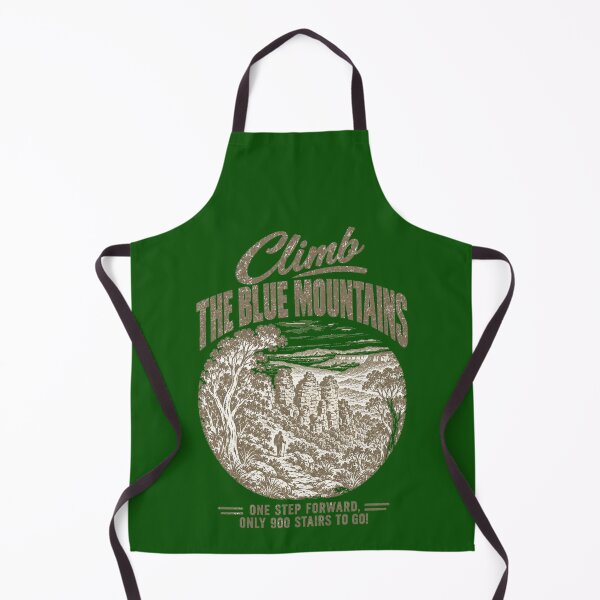 Item preview, Climb Blue Mountains Three Sisters Vintage Hiking Souvenir designed and sold by Yellowriversss.