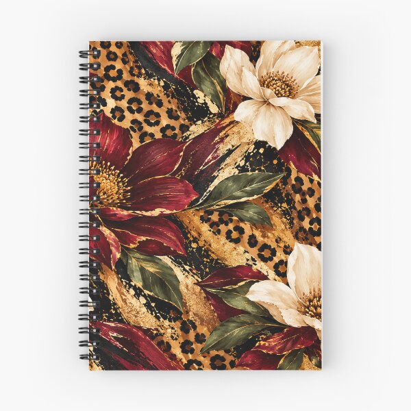 Item preview, Floral leopard print designed and sold by Jonnybonnie.