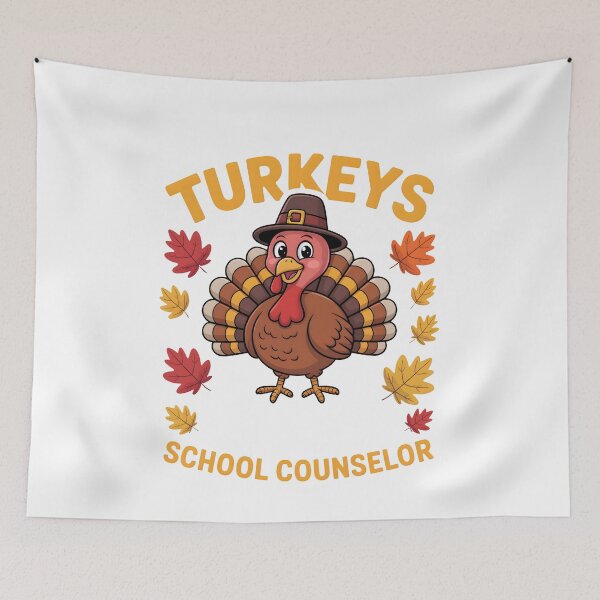 Item preview, My Favorite Turkeys Call Me School Counselor Thanksgiving Gift designed and sold by limanol.