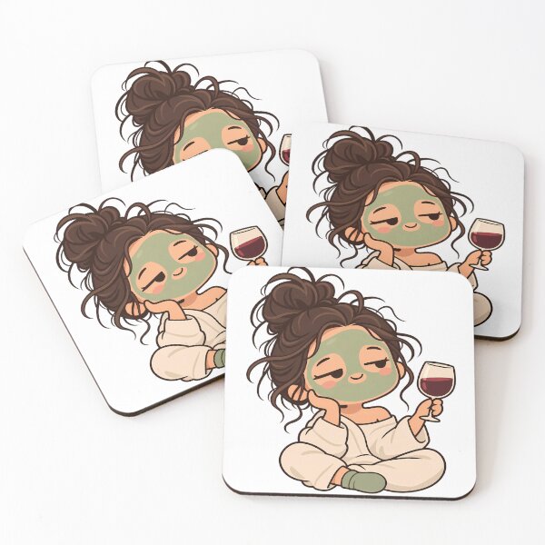 Item preview, Girly girl art designed and sold by WhimsyPeachCo.