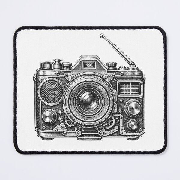 Item preview, Vintage Steampunk Camera Radio designed and sold by M.Store.