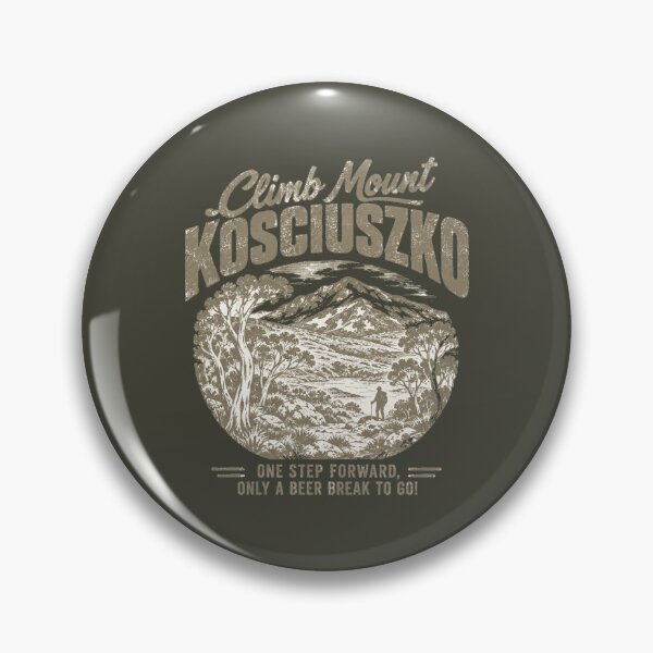 Item preview, Climb Mount Kosciuszko Vintage Hiking Beer Souvenir designed and sold by Yellowriversss.