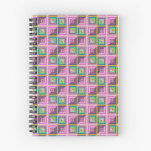 Item preview, Groovy Concentric Squares Psychedelic 70s Optical Illusion designed and sold by whimsiqueer.