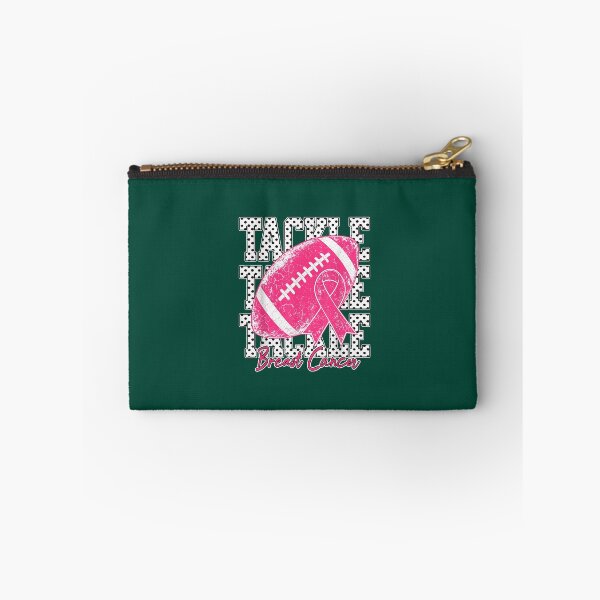Item preview, Tackle Breast Cancer Pink Ribbon Football Awareness Graphic Oversized T-Shirt designed and sold by GowanusClub.