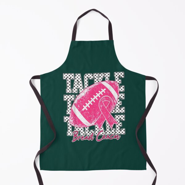 Item preview, Tackle Breast Cancer Pink Ribbon Football Awareness Graphic Oversized T-Shirt designed and sold by GowanusClub.