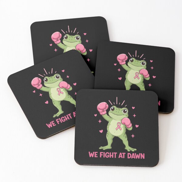 Item preview, Breast Cancer Awareness Frog, Funny Chemo Support, Cancer Survivor, Awareness Month Gift designed and sold by Quiajia.