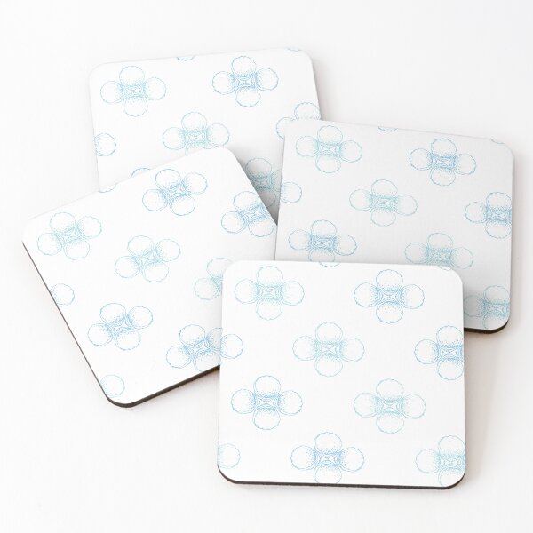 Item preview, Shell collection shell flowers in blue designed and sold by Quiet Waters Design.