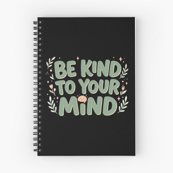 Item preview, Be Kind To Your Mind - Pastel Botanical Mindset Quote designed and sold by ModdiesColors.
