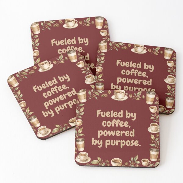 Item preview, Fueled by coffee designed and sold by RomeMely764.