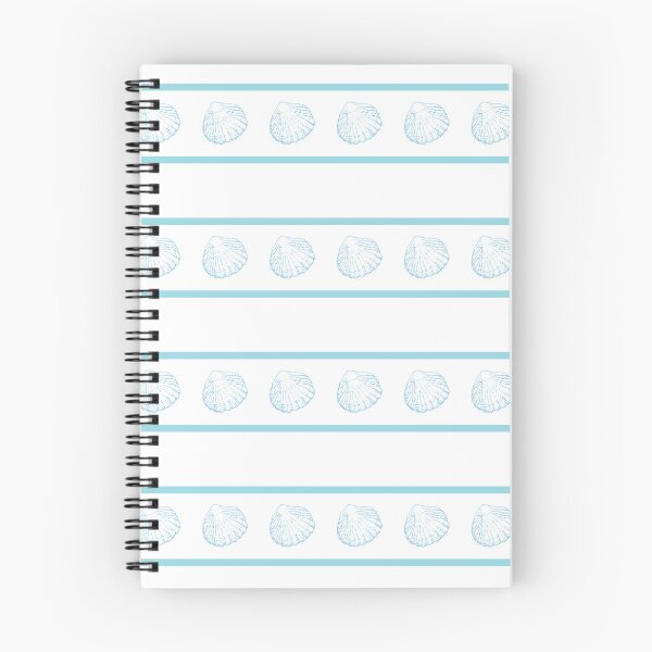 Item preview, Shell collection shell lines in blue designed and sold by Quiet Waters Design.