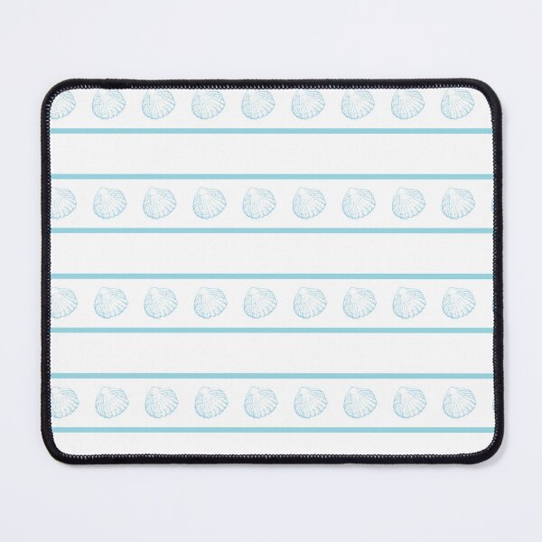 Item preview, Shell collection shell lines in blue designed and sold by Quiet Waters Design.