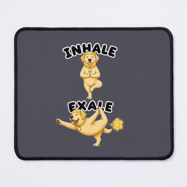 Item preview, Labrador Retriever Yoga Inhale Exale designed and sold by DIGOR shop.
