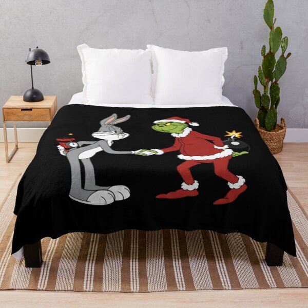 Item preview, Bugs Bunny & The Grinch Handshake designed and sold by Chetzarart.
