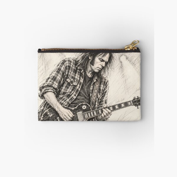 Item preview, Neil Young — Electric Legend ⚡ Pencil Sketch by Lulu Leb designed and sold by LuluLeb.