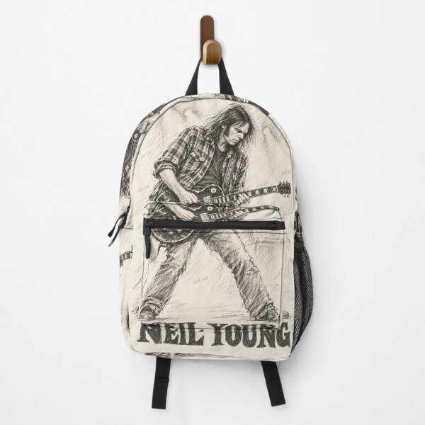 Item preview, Neil Young — Electric Legend ⚡ Pencil Sketch by Lulu Leb designed and sold by LuluLeb.