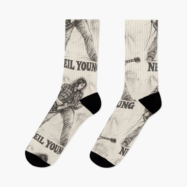 Item preview, Neil Young — Electric Legend ⚡ Pencil Sketch by Lulu Leb designed and sold by LuluLeb.