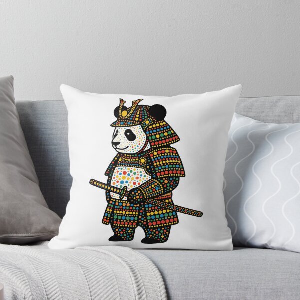Item preview, Samurai Pointillism Illustration designed and sold by Museum Of Non-Existing Art.