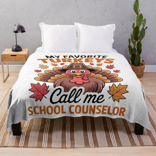 Item preview, My Favorite Turkeys Call Me School Counselor Thanksgiving designed and sold by limanol.