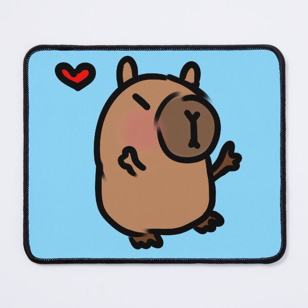 Item preview, Capybara love designed and sold by yokaidigital.