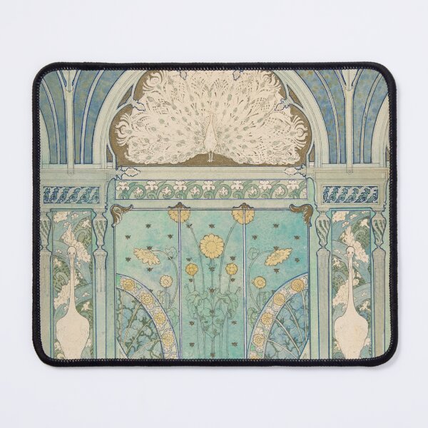 Item preview, Art Nouveau with Peacocks designed and sold by SHappe.