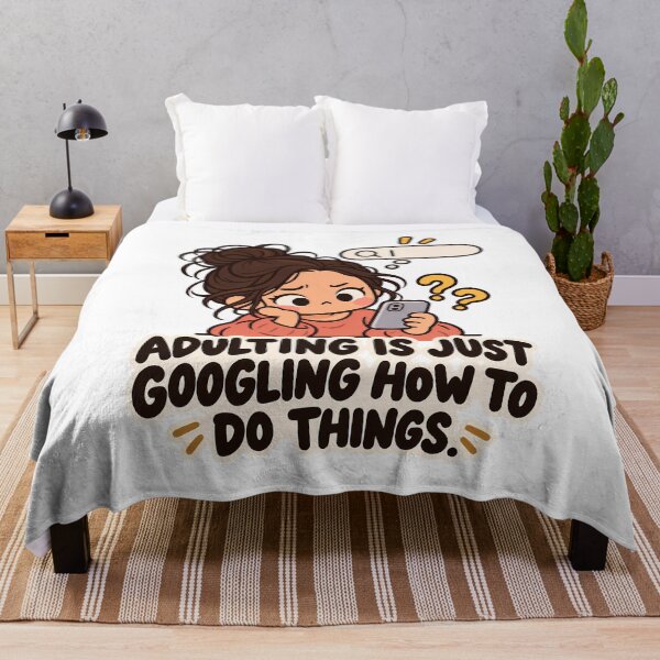 Item preview, Adulting Art designed and sold by WhimsyPeachCo.
