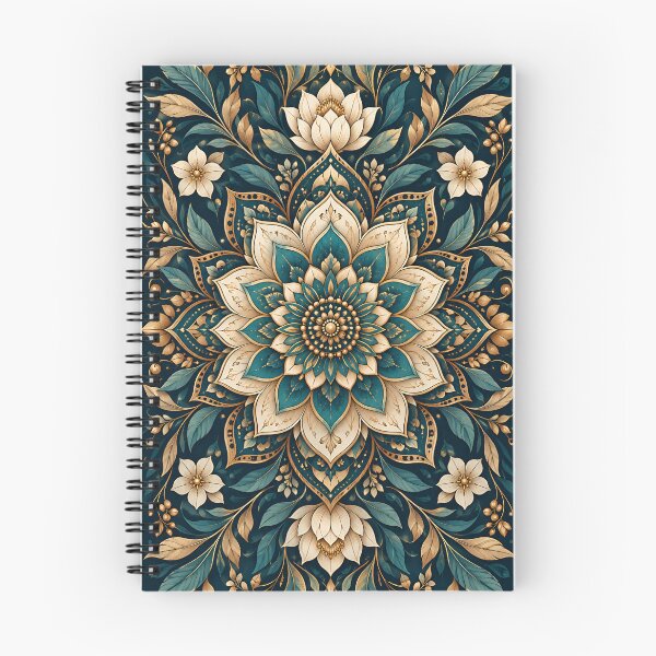 Item preview, Teal Gold Floral Mandala Boho Phone Case designed and sold by DREAM STROKES.
