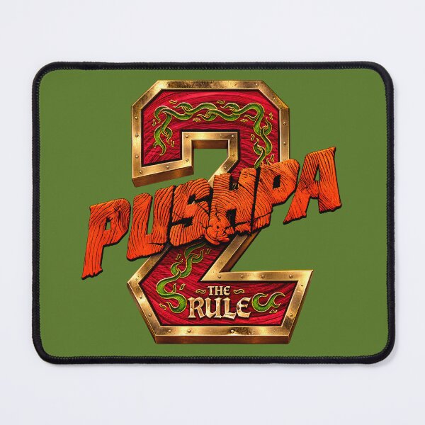 Item preview, Pushpa 2 The Rule Logo – Allu Arjun Tollywood Movie Fan Art designed and sold by lexxclothing.