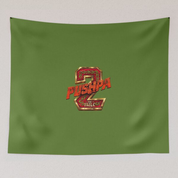 Item preview, Pushpa 2 The Rule Logo – Allu Arjun Tollywood Movie Fan Art designed and sold by lexxclothing.
