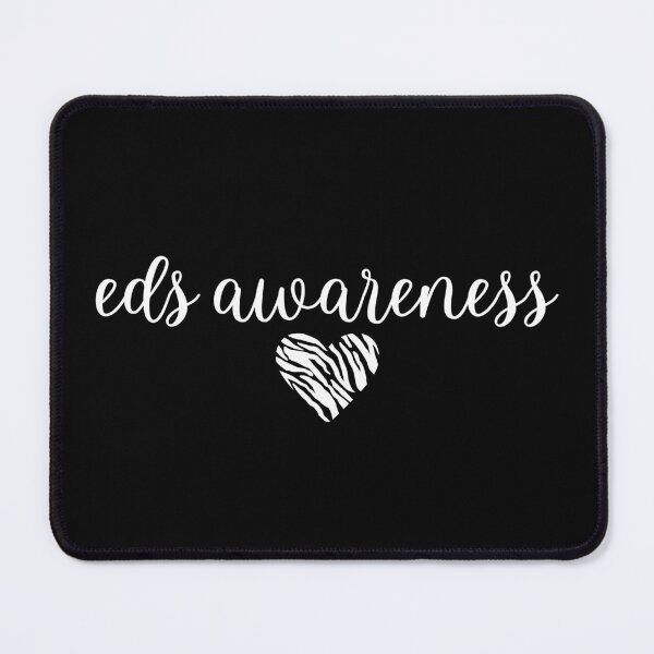 Item preview, Eds Awareness White Font Zebra Heart Ehlers Danlos Meme designed and sold by kristy1003.