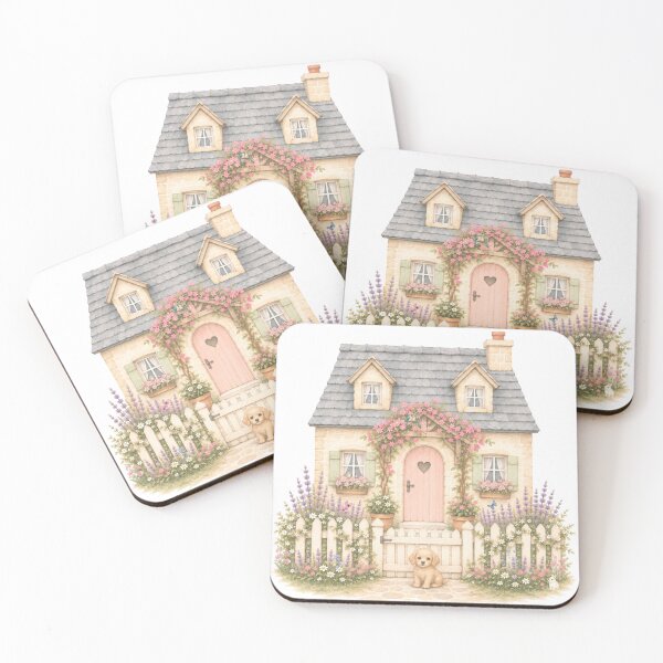 Item preview, Cute Cottage House designed and sold by Birdsong Blessings.