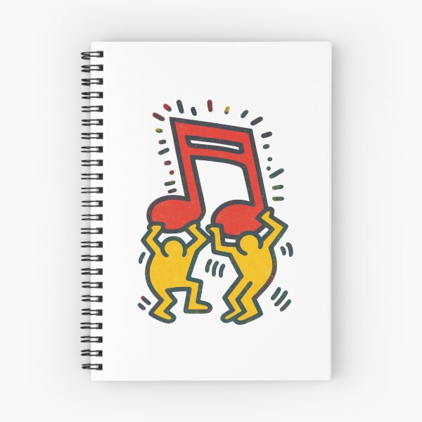 Item preview, Music Note Dancing Figures designed and sold by Colorful-Garden.