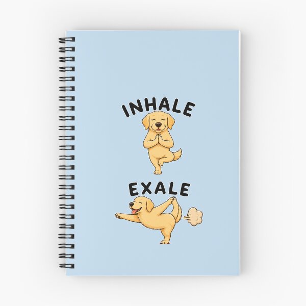 Item preview, Labrador Retriever Funny Yoga Inhale Exale designed and sold by DIGOR shop.