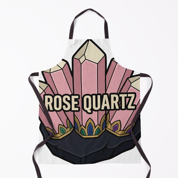 Item preview, Gothic Rose Quartz Cluster - Crystal Healing Emblem designed and sold by IllumeInk.