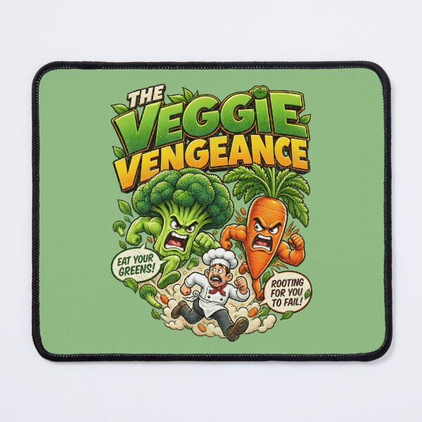Item preview, The Veggie Vengeance – Funny Vegetable Comic designed and sold by AwesomeBeyondLimits.