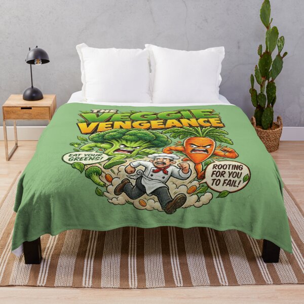Item preview, The Veggie Vengeance – Funny Vegetable Comic designed and sold by AwesomeBeyondLimits.
