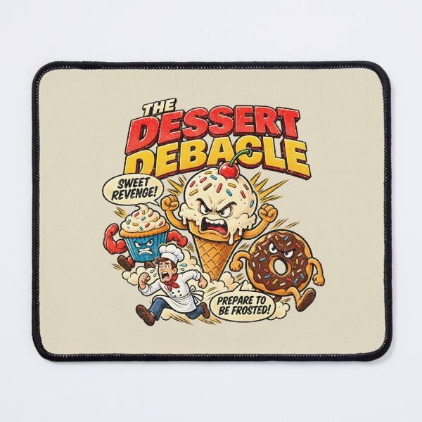 Item preview, The Dessert Debacle – Funny Sweet Revenge Comic designed and sold by AwesomeBeyondLimits.