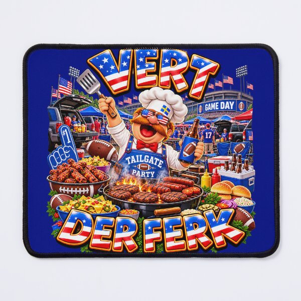 Item preview, Swedish Chef Football Tailgate Party Chaos designed and sold by Steven Jodoin.