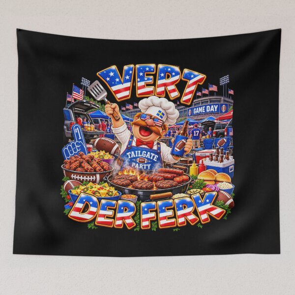 Item preview, Swedish Chef Football Tailgate Party Chaos designed and sold by Steven Jodoin.