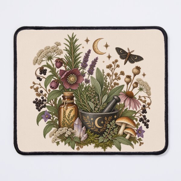 Item preview, Witch's Botanical and Mystic Garden designed and sold by TsukiARTium.